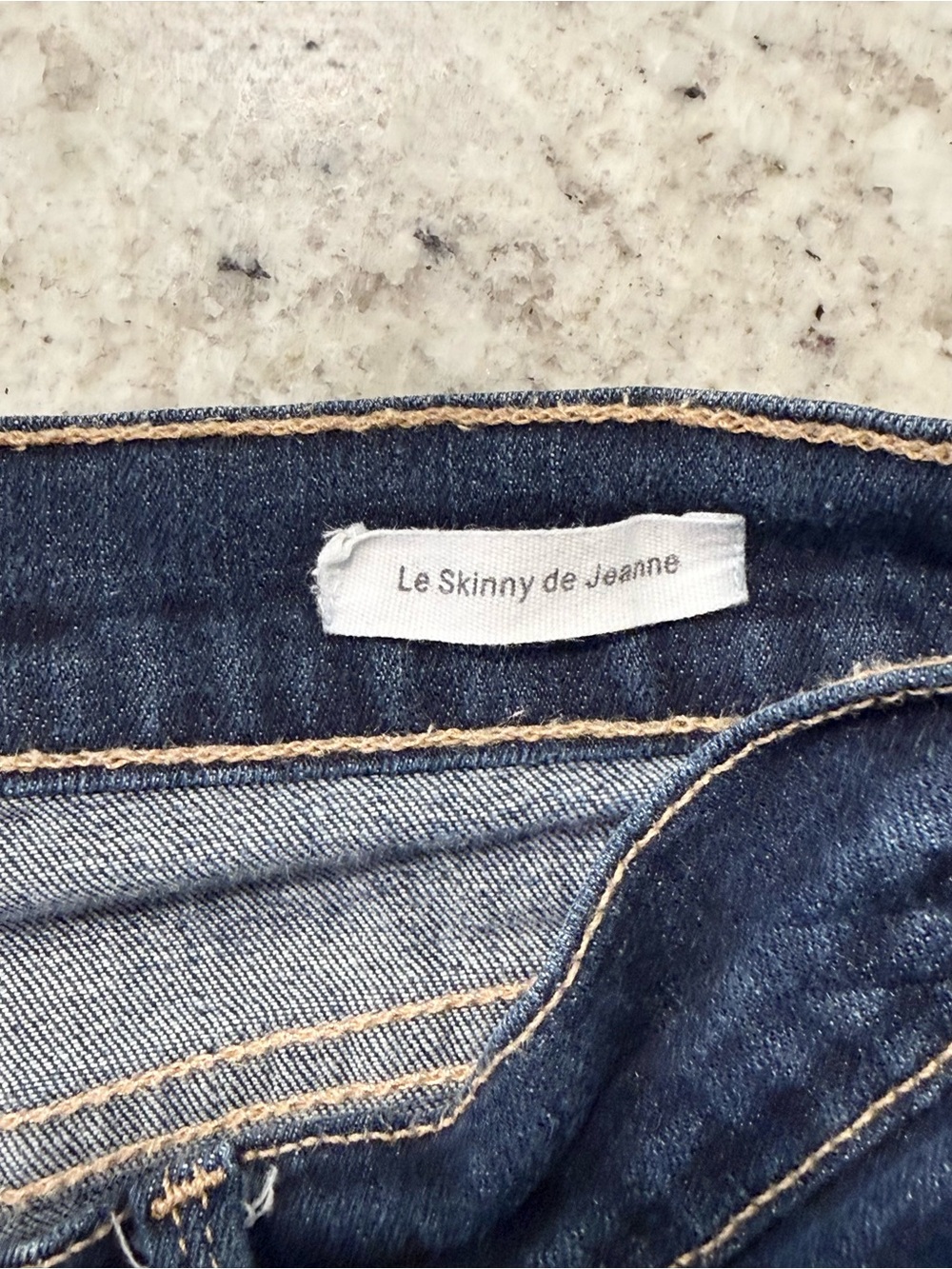 FRAME Le Skinny de Jeanne Jeans Women’s 29 Dark Wash Stretch Cotton - Picture 7 of 10